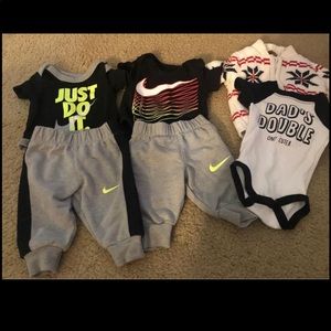 Baby boy newborn to 3 months clothing!